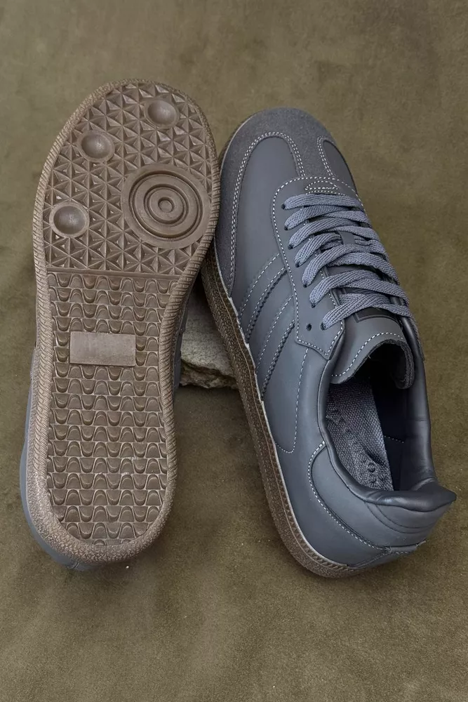 Купить Кроссовки мужские демисезонные, цвет серый, 248RHB590 - Фото №5