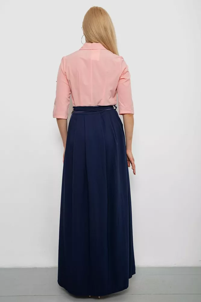 Купить Платье женское софт, цвет персиково-синий, 230R79-12 - Фото №4