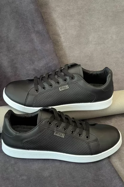 Кеди чоловічі, колір чорно-білий, 248RR221