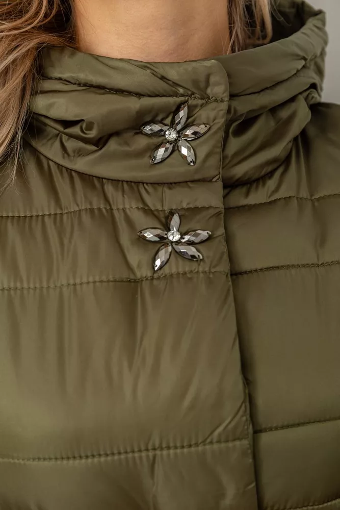 Купити Куртка жіноча, колір хакі, 235R2269 оптом - Фото №5