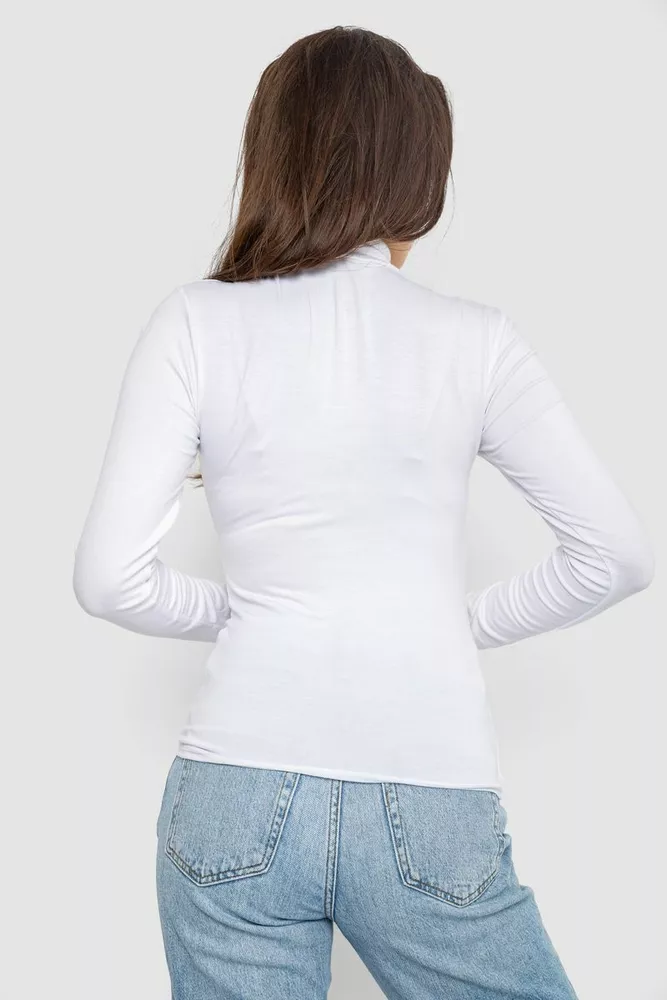 Купити Гольф жіночий, колір білий, 186R656-1 оптом - Фото №4