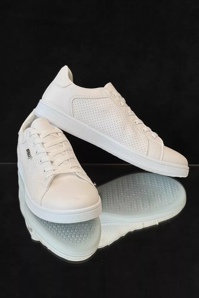 Купити Кеди чоловічі, колір білий, 248RR221 - Фото №1