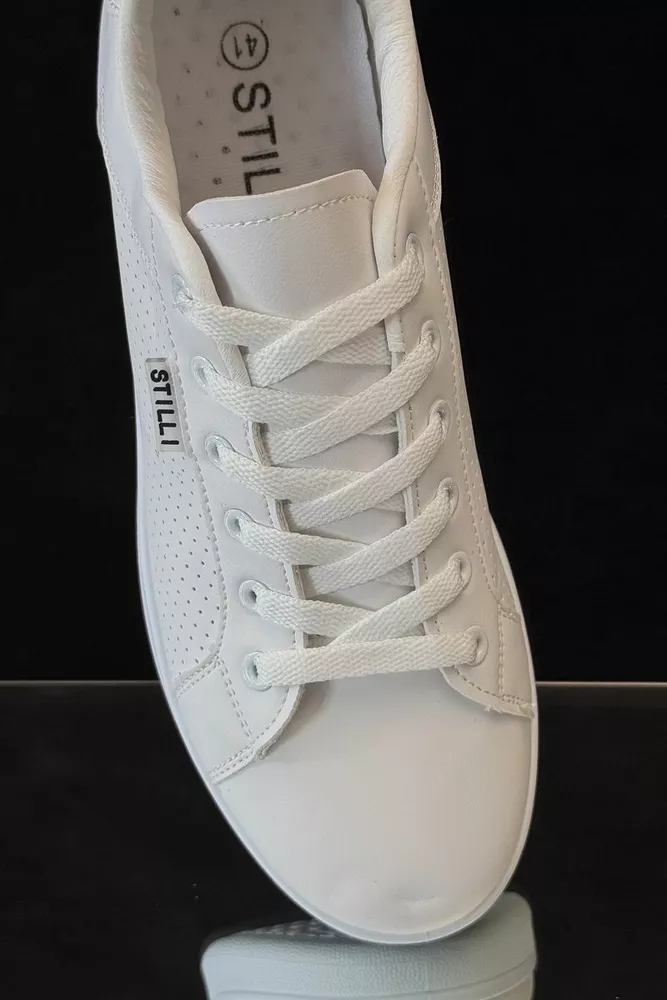 Купити Кеди чоловічі, колір білий, 248RR221 - Фото №3