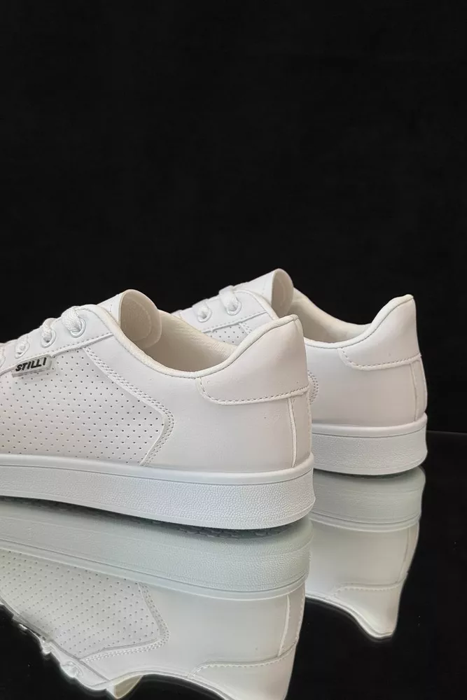 Купити Кеди чоловічі, колір білий, 248RR221 - Фото №5