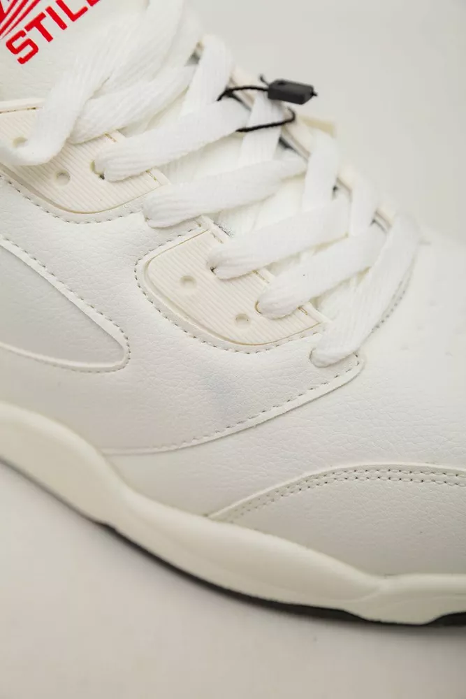 Купить Кроссовки мужские зимние на меху  -уценка, цвет бело-черный, 248RH203-U-13 - Фото №8