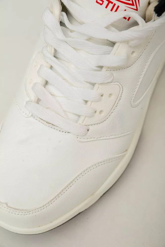 Купити Кросівки чоловічі зимові на хутрі  -уцінка, колір біло-чорний, 248RH203-U-21 оптом - Фото №7