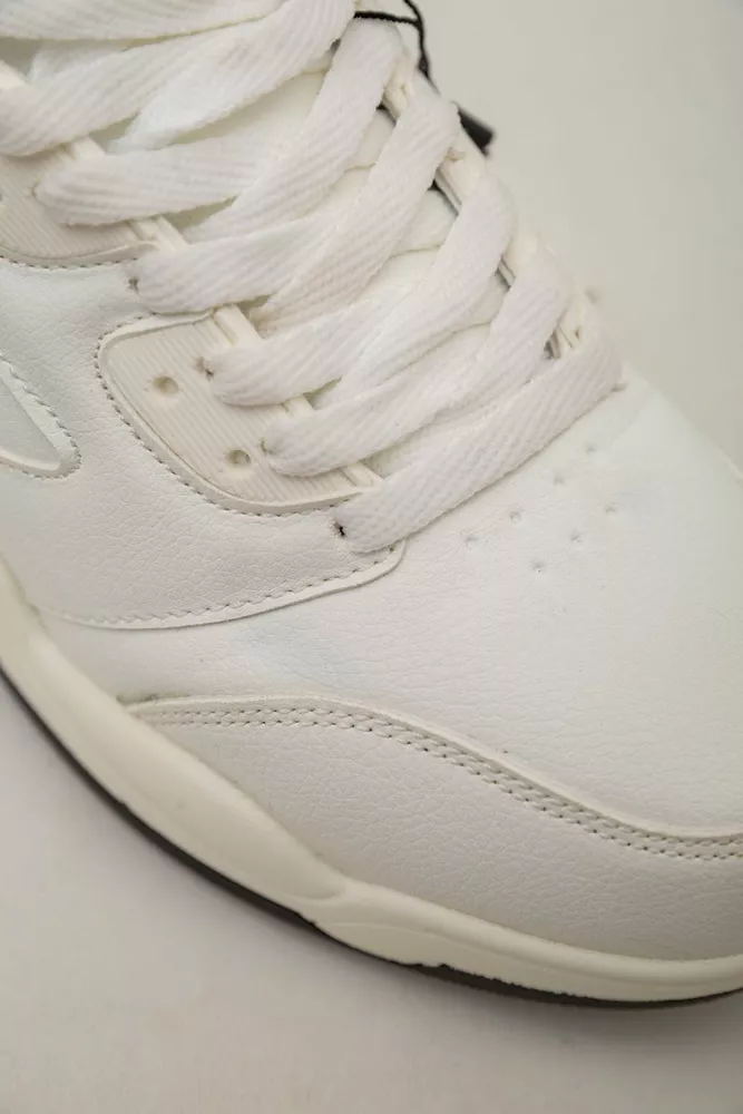 Купити Кросівки чоловічі зимові на хутрі  -уцінка, колір біло-чорний, 248RH203-U-24 оптом - Фото №7