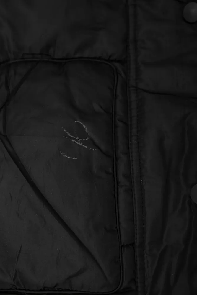 Купити Куртка жіноча демісезонна з поясом  -уцінка, колір чорний, 207R2023-U-3 - Фото №8