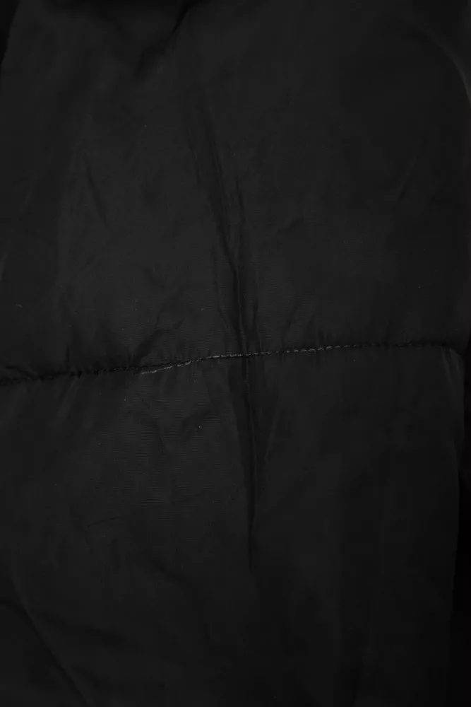 Купити Куртка жіноча демісезонна з поясом  -уцінка, колір чорний, 207R2023-U-3 - Фото №9