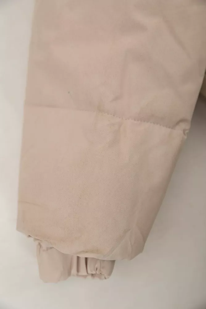 Купити Куртка жіноча демісезонна  -уцінка, колір світло-бежевий, 207R006-U - Фото №9