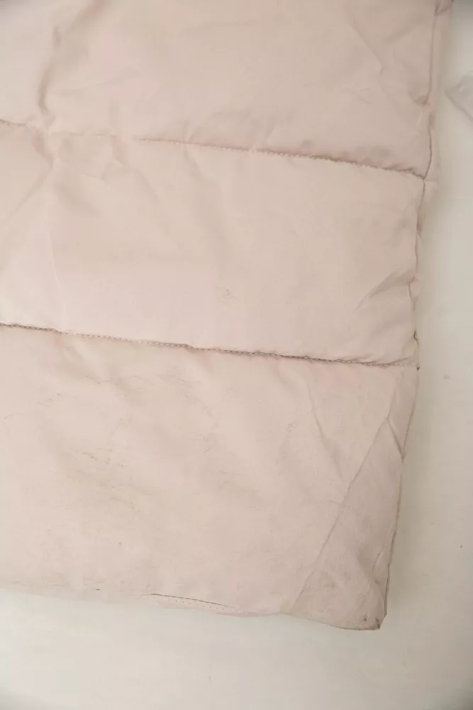 Купити Куртка жіноча подовжена батал  -уцінка, колір світло-бежевий, 207R006-1-U-2 - Фото №8