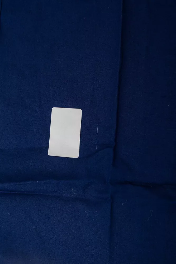 Купить Рубашка мужская однотонная  -уценка, цвет синий, 214R7346-U-2 - Фото №6