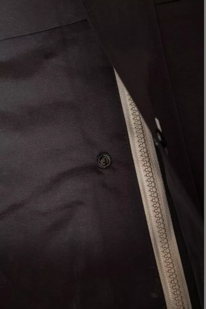 Купити Вітровка чоловіча з принтом  -уцінка, колір чорний, 214R603-1-U-35 - Фото №9