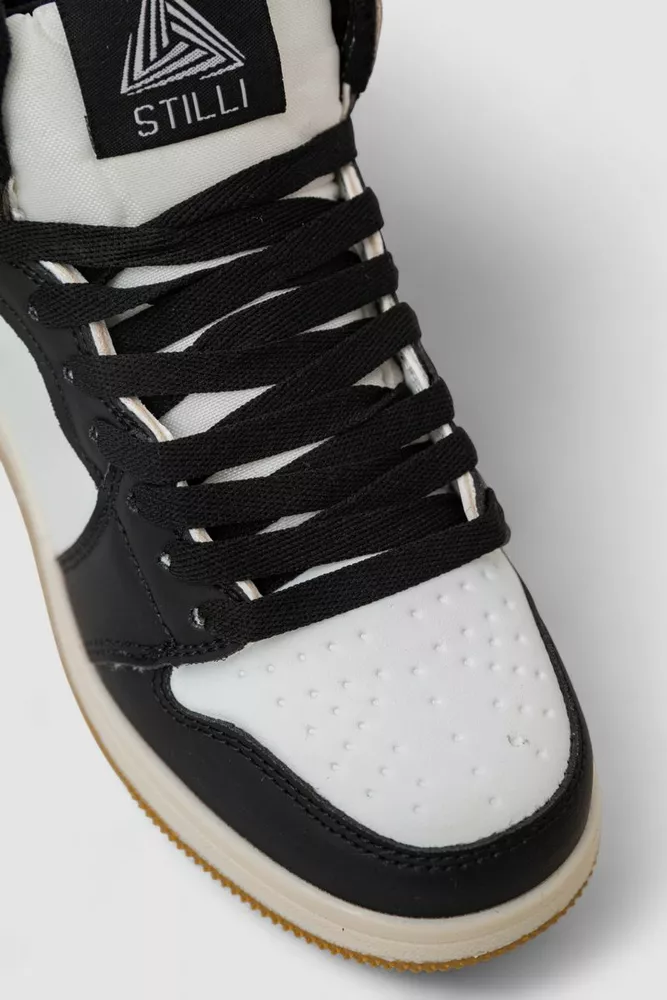 Купити Кросівки жіночі зимові на хутрі, колір біло-бежевий, 248RHB470-20 - Фото №2