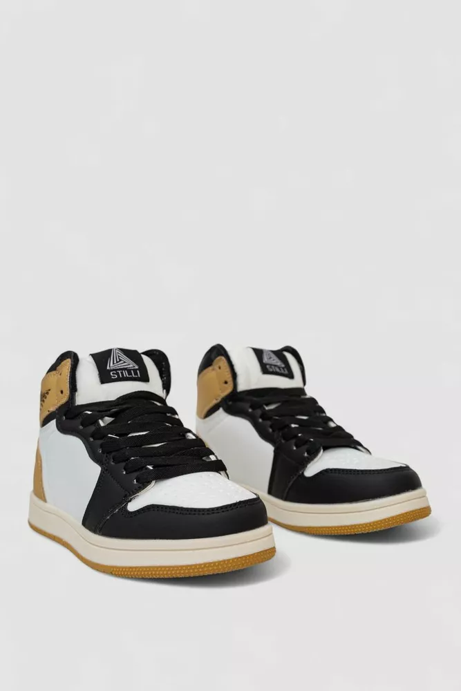 Купити Кросівки жіночі зимові на хутрі, колір біло-бежевий, 248RHB470-20 - Фото №3