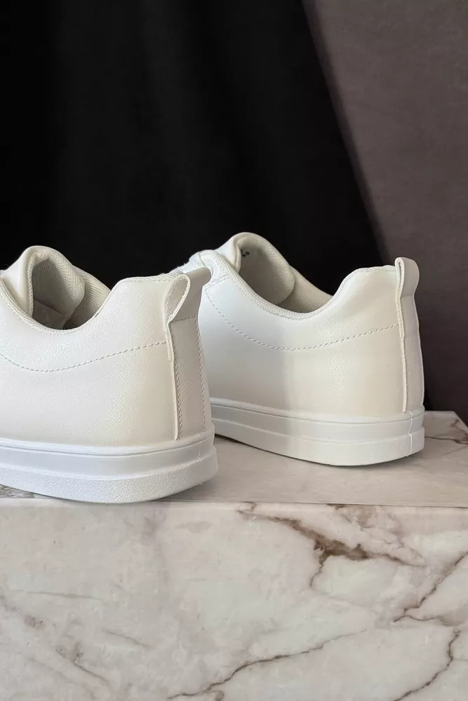 Купити Кеди чоловічі, колір білий, 248RR23 оптом - Фото №4