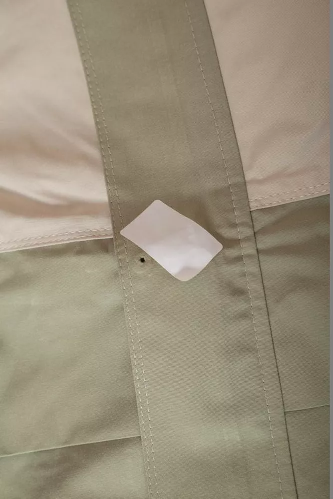 Купити Вітровка чоловіча з принтом  -уцінка, колір оливковий, 214R603-1-U-36 - Фото №10