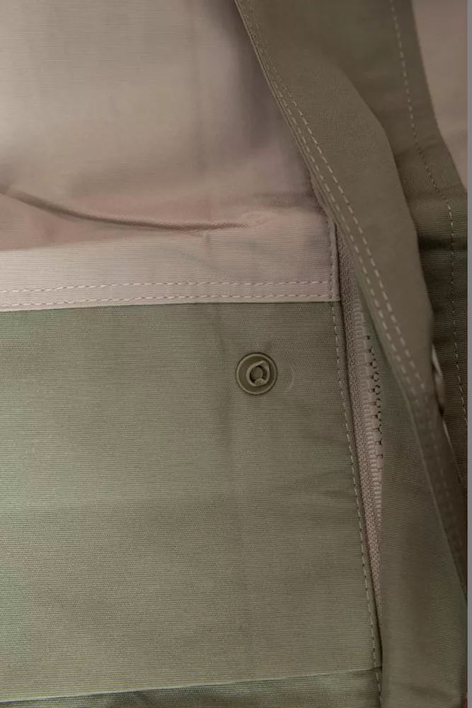 Купити Вітровка чоловіча з принтом  -уцінка, колір оливковий, 214R603-1-U-38 - Фото №10