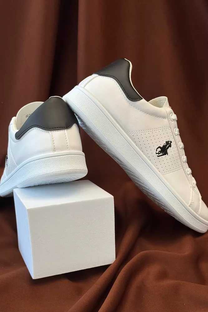 Купить Кеды мужские, цвет бело-черный, 248RR228 - Фото №5