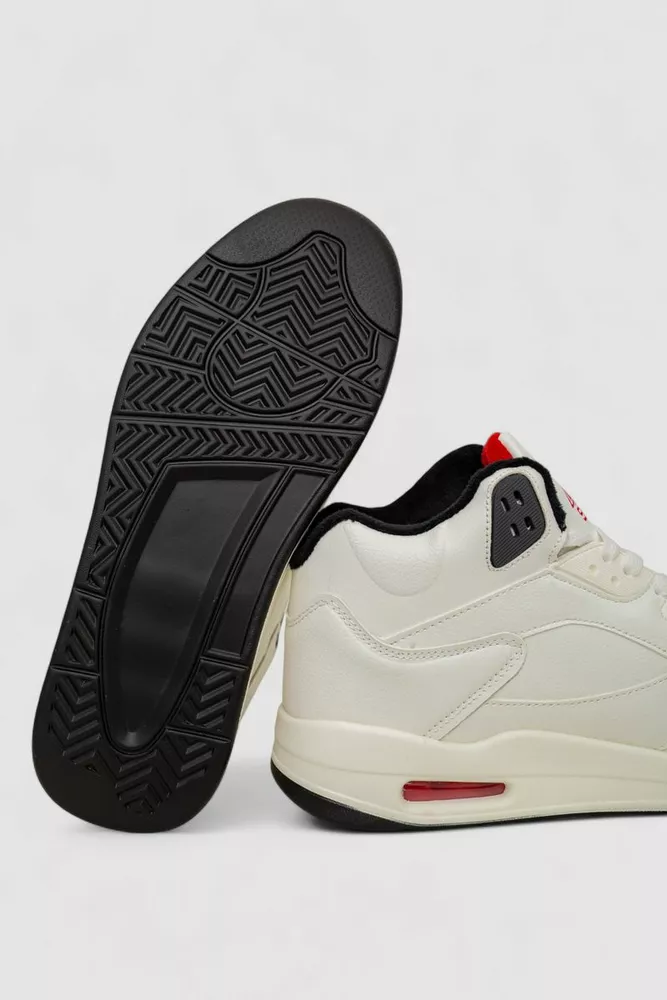 Купить Кроссовки мужские зимние на меху  -уценка, цвет бело-черный, 248RH203-U-29 - Фото №5