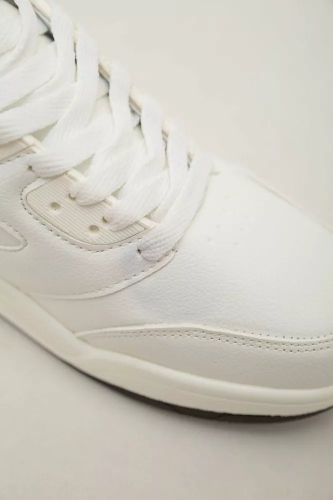 Купить Кроссовки мужские зимние на меху  -уценка, цвет бело-черный, 248RH203-U-29 - Фото №8