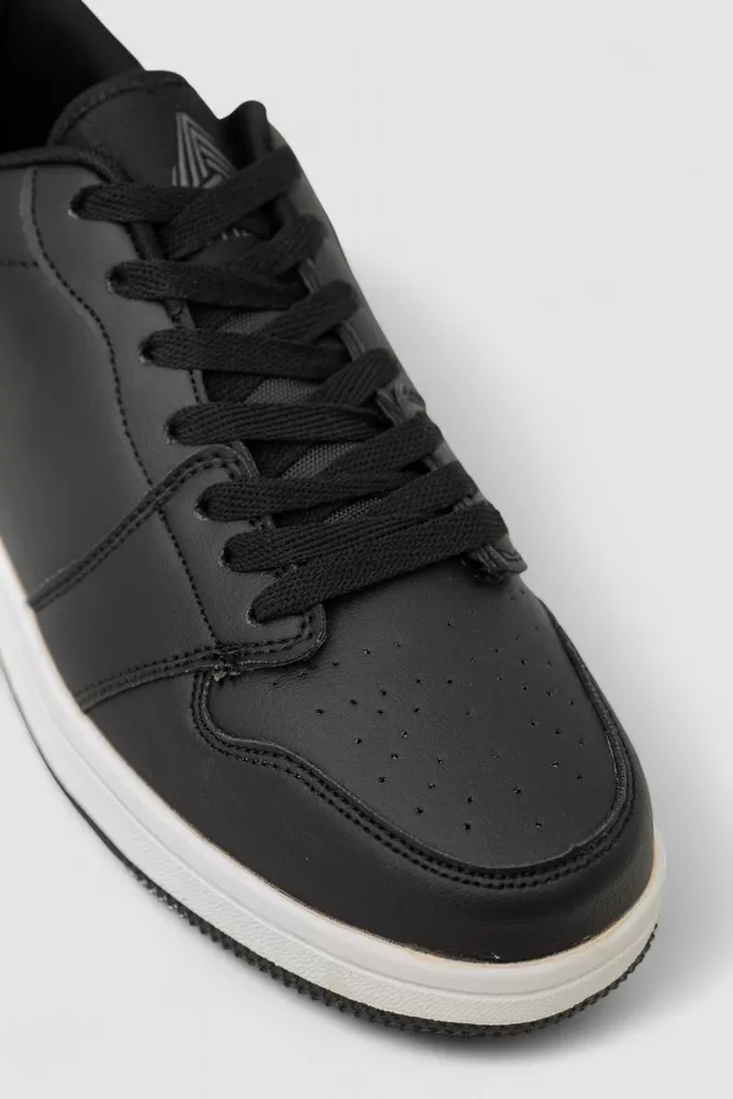 Купити Кросівки чоловічі, колір чорно-білий, 248RH183 - Фото №2