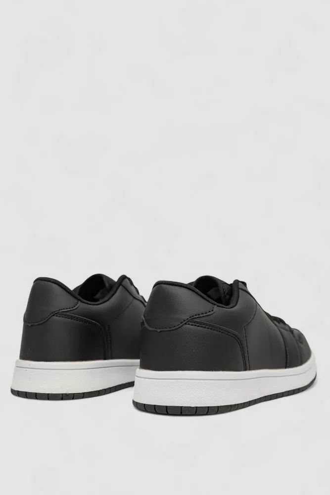 Купити Кросівки чоловічі, колір чорно-білий, 248RH183 - Фото №4