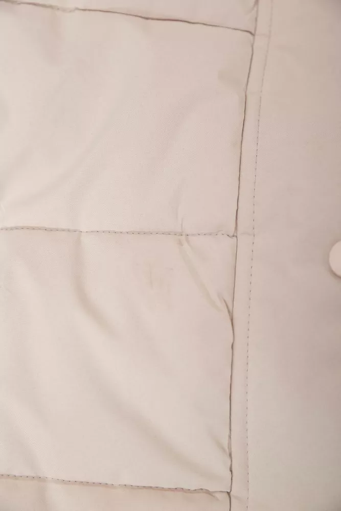 Купить Куртка женская демисезонная  -уценка, цвет светло-бежевый, 207R004-U-6 - Фото №8