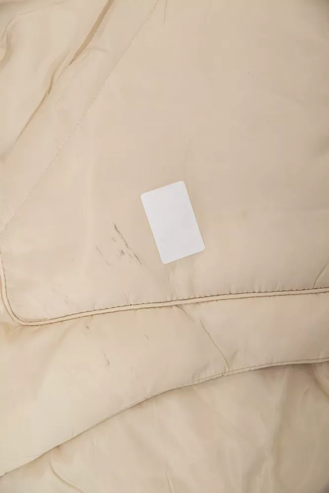 Купить Куртка женская демисезонная с поясом  -уценка, цвет светло-бежевый, 207R2023-U-5 - Фото №8