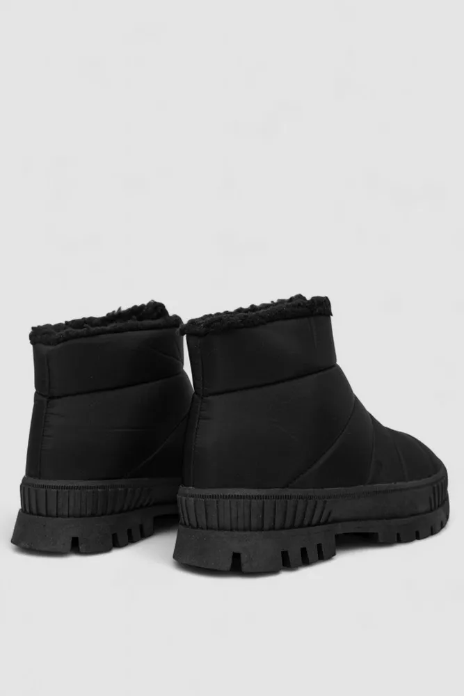 Купити Дутики жіночі зимові на хутрі, колір чорний, 248RCX1740 - Фото №4