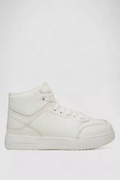 Кросівки жіночі зимові на хутрі, колір білий, 248RAD02