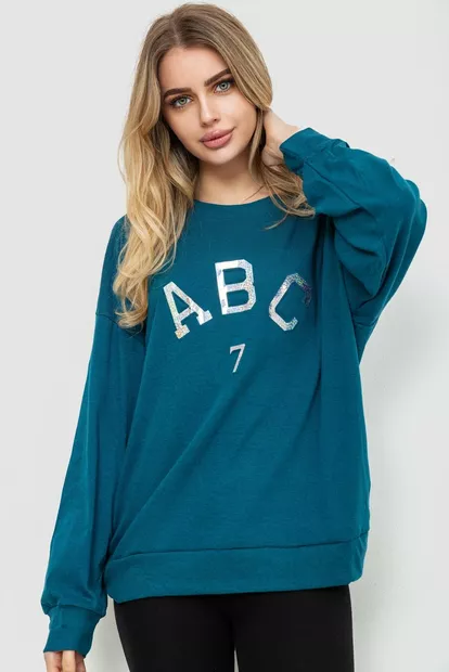 Батник женский, цвет изумрудный, 129R1420-99