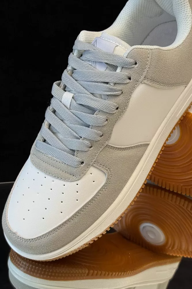 Купить Кроссовки мужские, цвет бело-серый, 248RHB710-13 - Фото №2