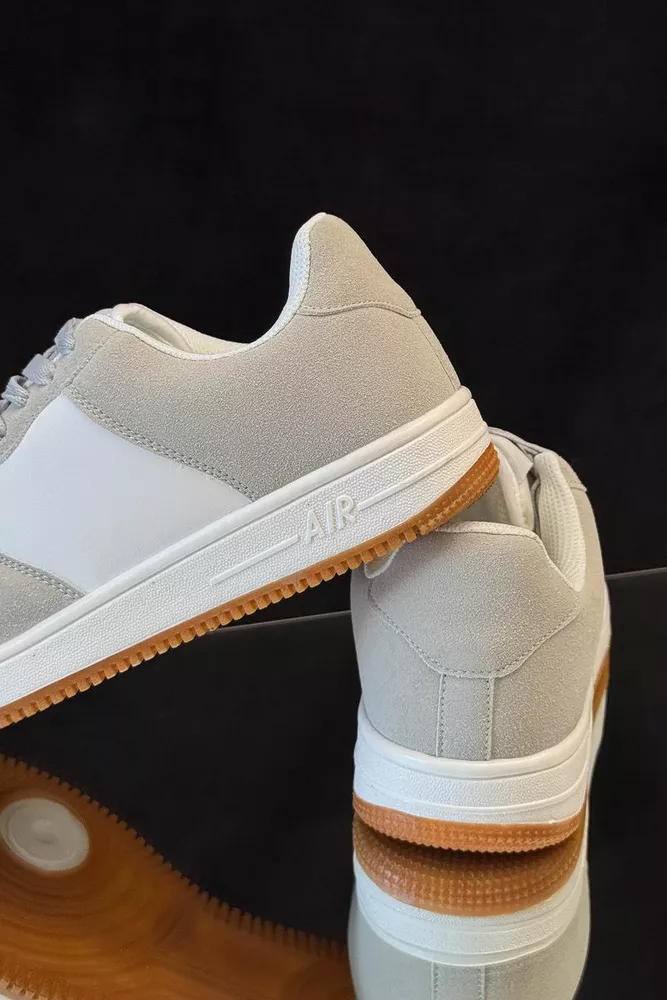 Купить Кроссовки мужские, цвет бело-серый, 248RHB710-13 - Фото №5