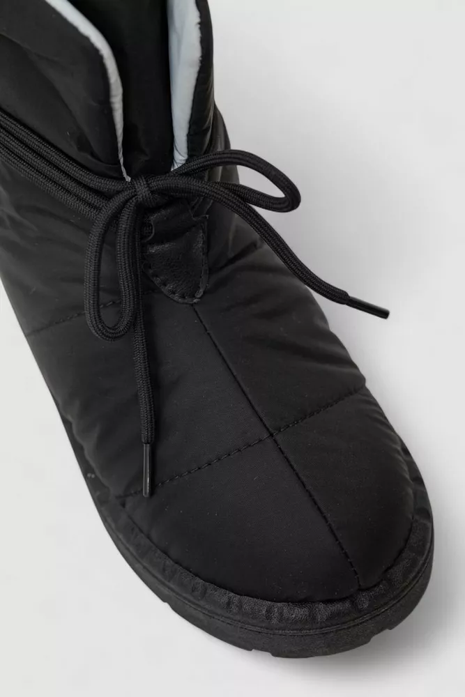 Купить Дутики женские зимние на меху  -уценка, цвет черно-серый, 248RFM600-U-1 - Фото №2