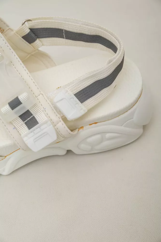 Купити Босоніжки жіночі  -уцінка, колір білий, 248RTF49-U-4 - Фото №7