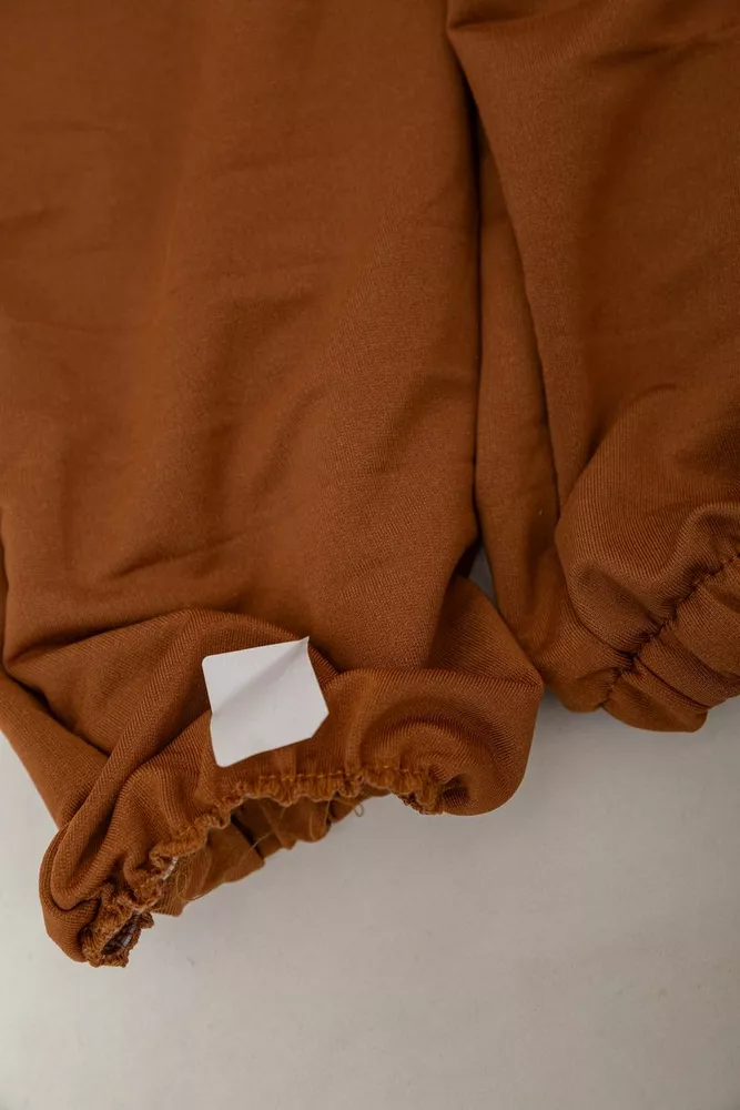 Купить Спортивные штаны женские  -уценка, цвет коричневый, 238R115-U - Фото №6