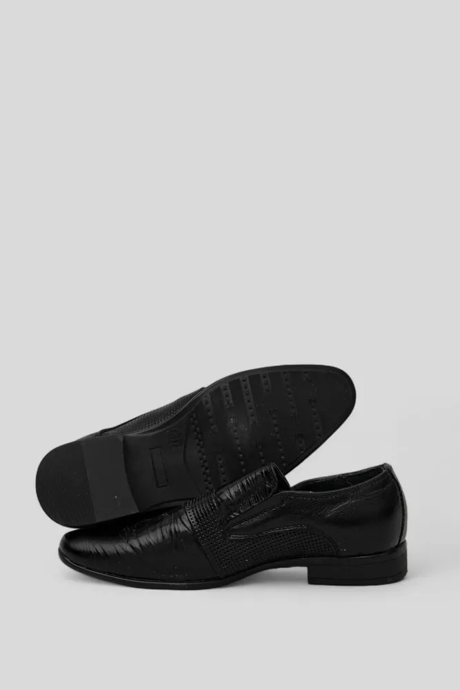 Купити Туфлі дитячі класичні, колір чорний, 244RB202 - Фото №5