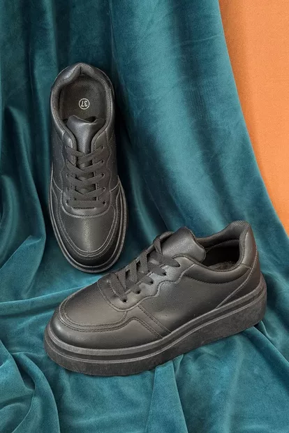 Кроссовки женские, цвет черный, 248RR60