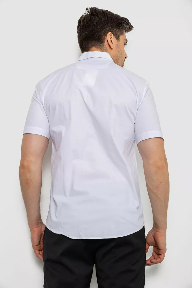 Купити Сорочка чоловіча, колір білий, 214R7112 оптом - Фото №4