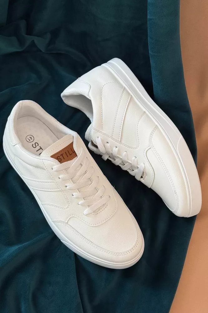 Купить Кеды мужские, цвет белый, 248RR205 - Фото №3