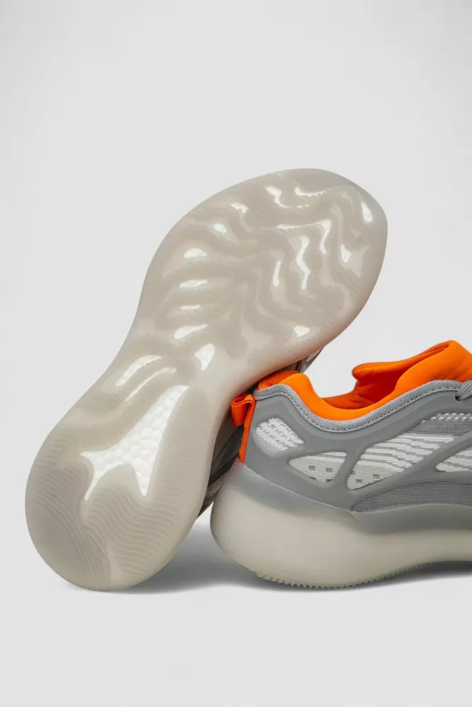 Купити Кросівки чоловічі  -уцінка, колір сіро-помаранчевий, 248RCX600-U-5 - Фото №5