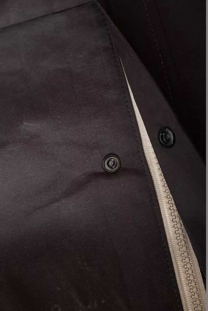 Купити Вітровка чоловіча з принтом  -уцінка, колір чорний, 214R603-1-U-52 - Фото №9