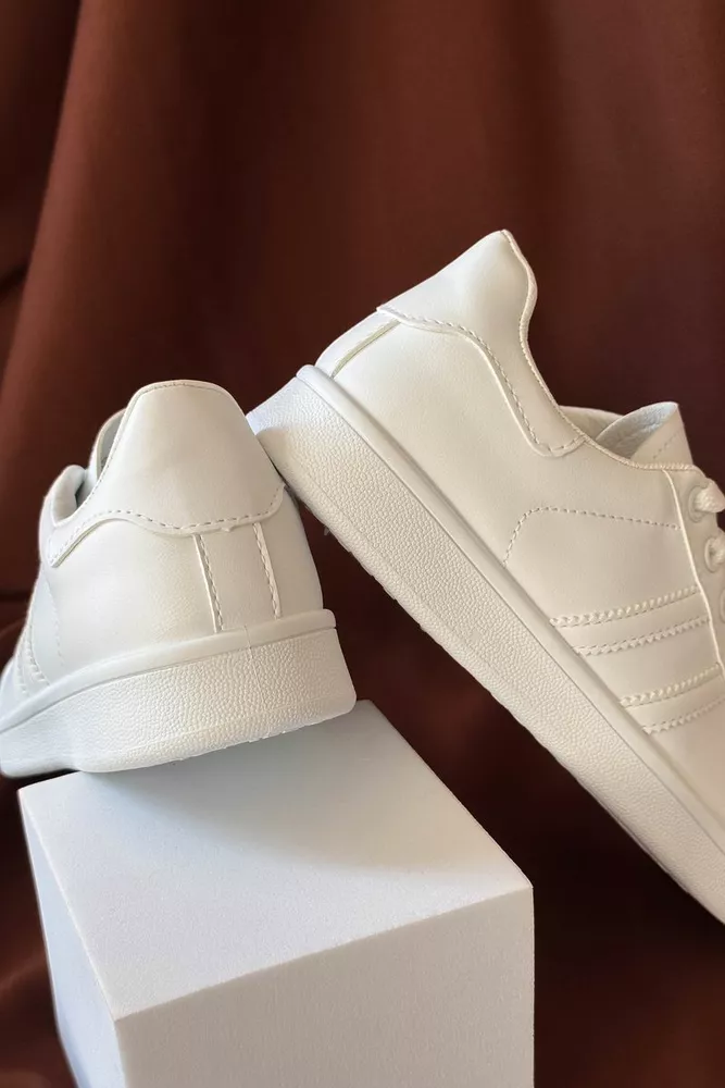 Купити Кеди жіночі, колір білий, 248RR73 - Фото №4