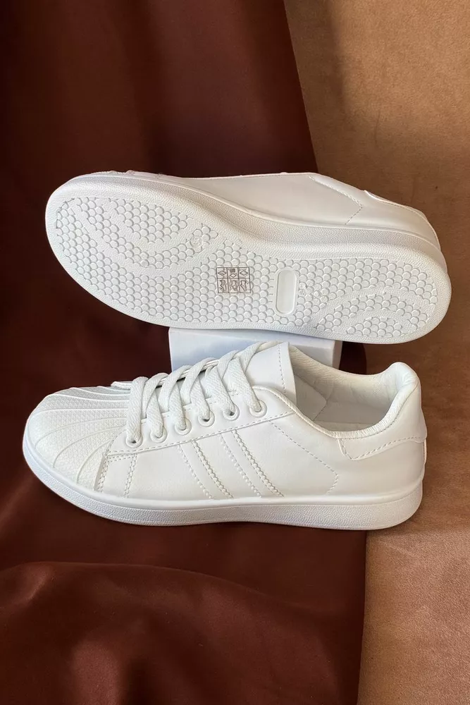 Купити Кеди жіночі, колір білий, 248RR73 - Фото №5