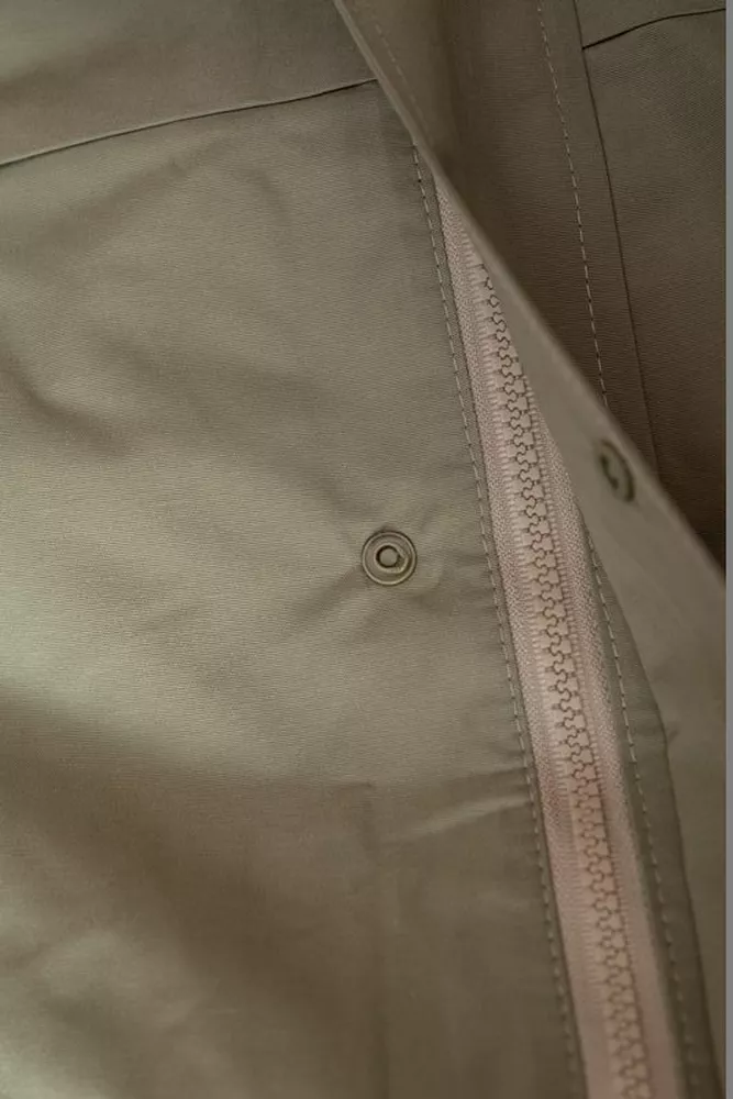 Купити Вітровка чоловіча з принтом  -уцінка, колір оливковий, 214R603-1-U-54 - Фото №10