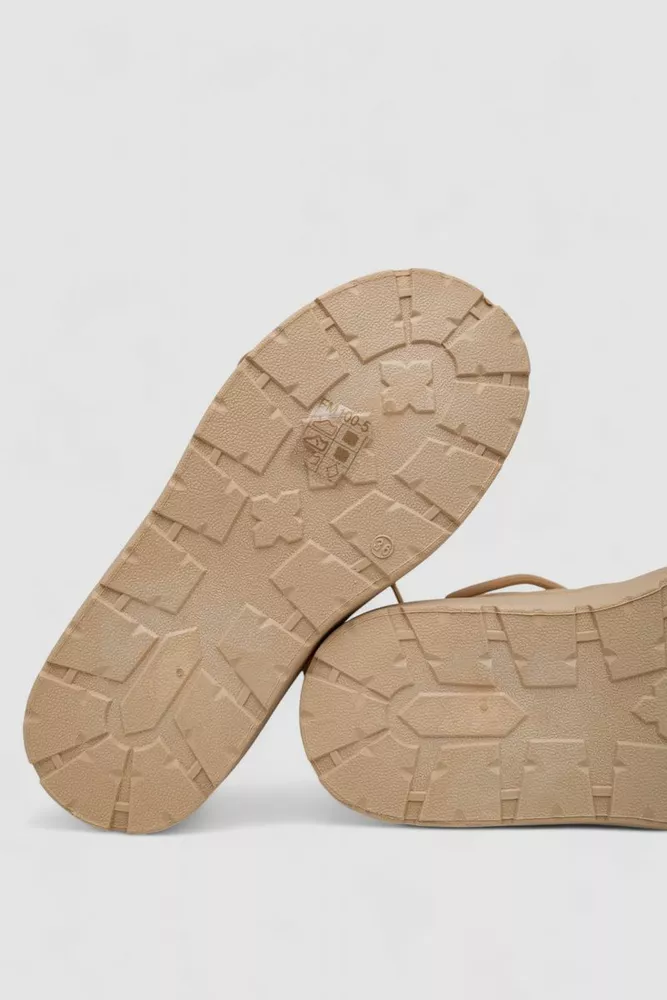 Купить Дутики женские зимние на меху, цвет бежевый, 248RFM100-5 - Фото №5