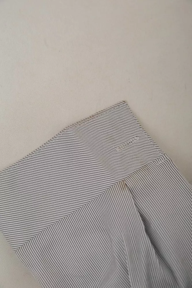 Купить Рубашка классическая в полоску  -уценка, цвет светло-серый, 230R644-U-99 - Фото №7