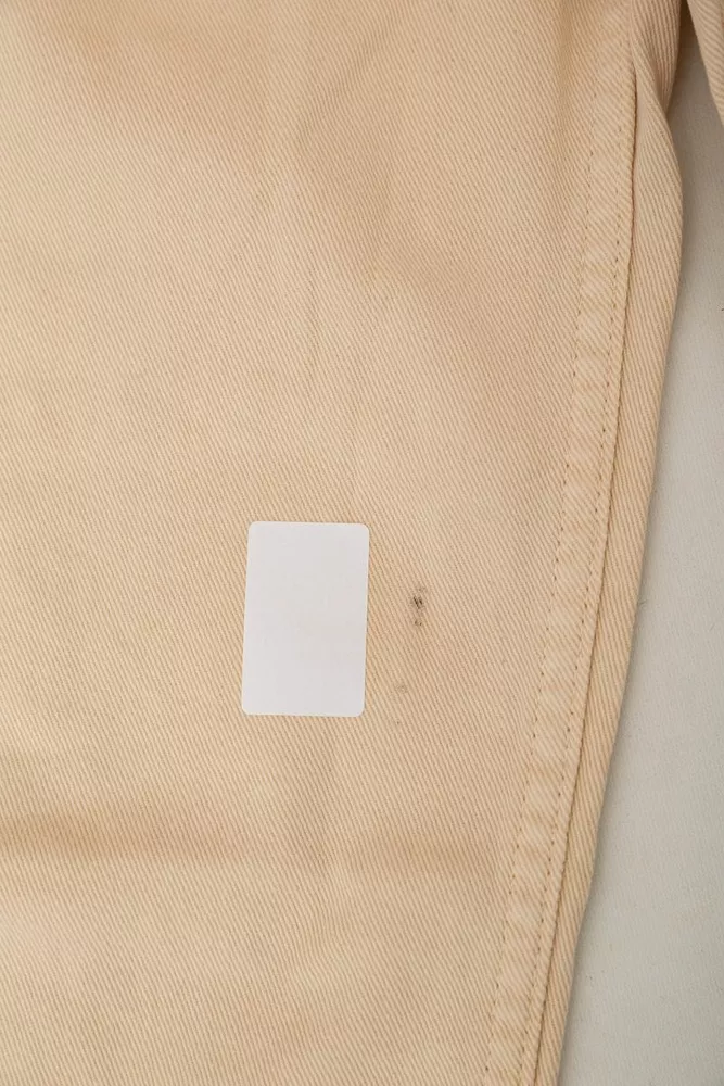 Купить Джинсы женские  -уценка, цвет светло-бежевый, 250R00160-U-3 - Фото №6