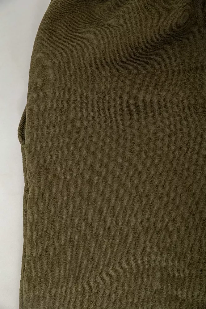 Купити Спортивні штани жіночі на флісі  -уцінка, колір хакі, 238R57828-U-17 - Фото №6